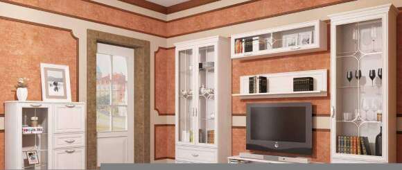 Шкаф для посуды Венеция 09 Ижмебель Шкаф для посуды Венеция 09 Ижмебель