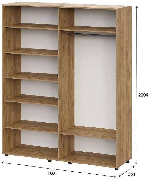 Шкаф четырехстворчатый Милан (SV-Мебель) Белый Шкаф четырехстворчатый Милан (SV-Мебель) Белый