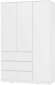 Шкаф 3-х створчатый Симпл ШК-08, Белый