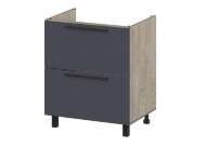 КГ Этна Стол под мойку 7м2я Софт графит КГ Этна Стол под мойку 7м2я Софт графит