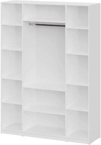 ШК 5 шкаф 1600 + полки 1 комплект / Белый