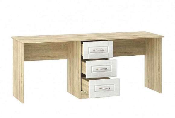 НМ 041.37 стол письменный Оливия Дуб Сонома/белое дерево НМ 041.37 стол письменный Оливия Дуб Сонома/белое дерево