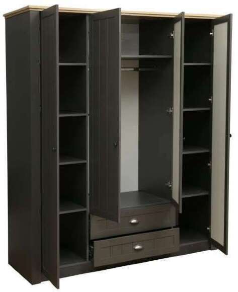 Спальня Прованс 2 (Олмеко) серый