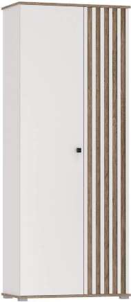 Шкаф для одежды 51.01 Либерти опора h=20мм Белый / Дуб Каньон