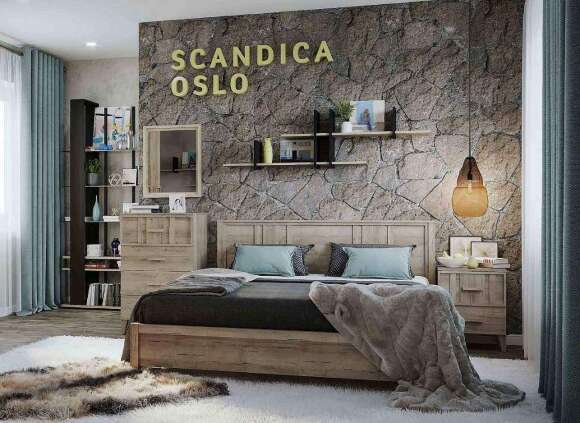 Кровать 160х200 Scandica Oslo 307 (Глазов) Кровать 160х200 Scandica Oslo 307 (Глазов)