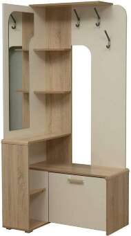 Вешалка напольная Антре, Дуб сонома Вешалка напольная Антре, Дуб сонома