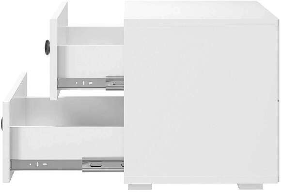 Тумба прикроватная Софт ТБ-12 (БТС) Белый