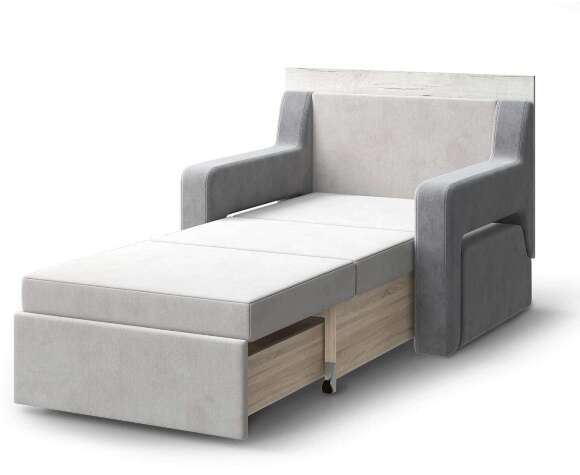 Диван 3в1 со столом Смарт-1 (MLK) Коричневый