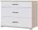 Комод с ящиками Victor, дуб сонома/белый Комод с ящиками Victor, дуб сонома/белый