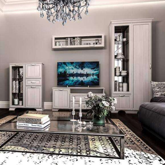 Шкаф для посуды Венеция 20 (Ижмебель) Шкаф для посуды Венеция 20 (Ижмебель)