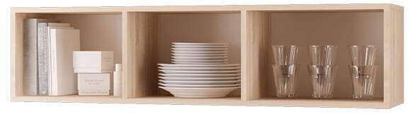 Шкаф настенный (полка) Скайлайн 1200 MLK (Белый)