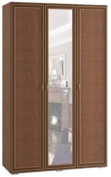 Шкаф трехстворчатый ЛШ-24 Ливорно DOMANI Шкаф трехстворчатый ЛШ-24 Ливорно DOMANI