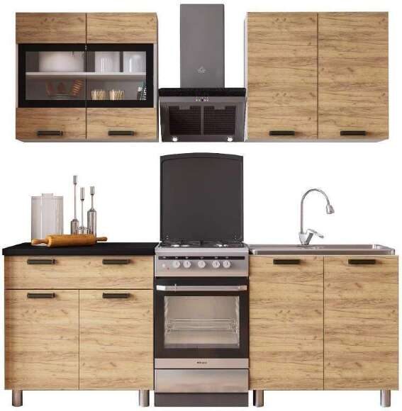 Кухня Крафт 1,6м Кухня Крафт 1,6м