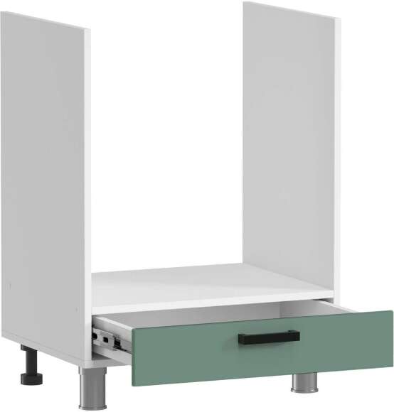 МК Аленушка НД 600 Орешник, Матовая Мята,скоба черный