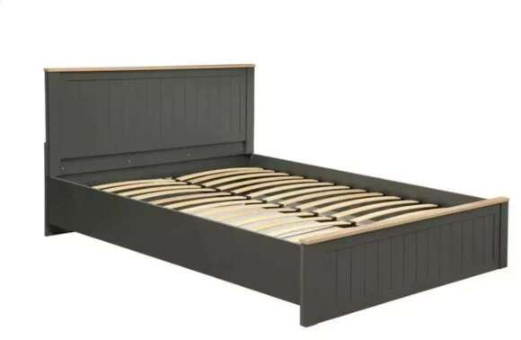 Кровать Прованс (Олмеко) 37.25-02 серый