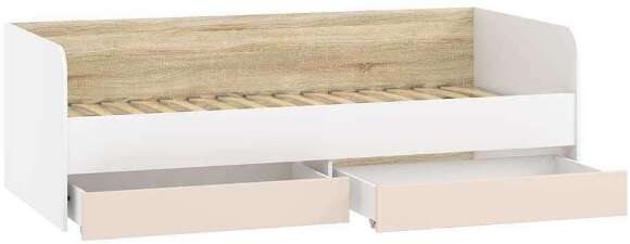 НМ 041.38 кровать Банни белый/дуб сонома/бисквит НМ 041.38 кровать Банни белый/дуб сонома/бисквит