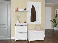 Прихожая Афина-4 белое дерево