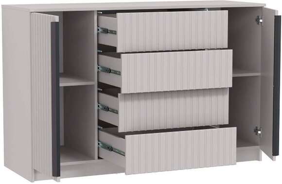 Брандо комод 67.11 МДФ Кашемир Брандо комод 67.11 МДФ Кашемир