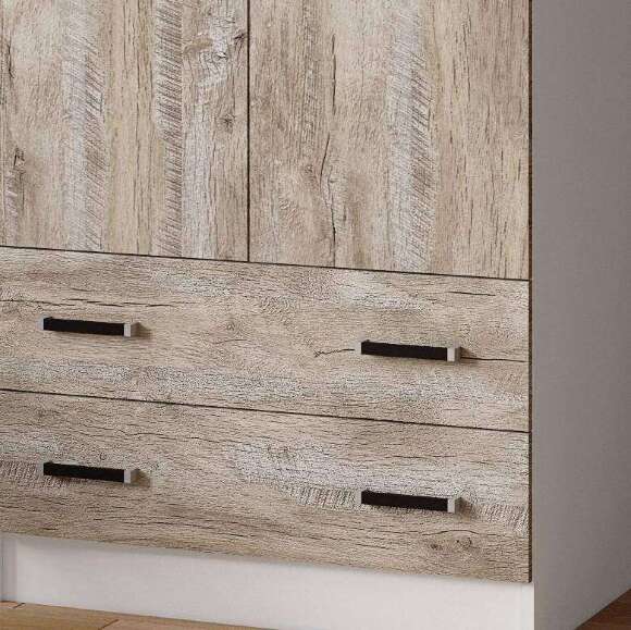 Шкаф двухдверный 800 Лагуна (ТЭКС) Дуб Юкон Шкаф двухдверный 800 Лагуна (ТЭКС) Дуб Юкон