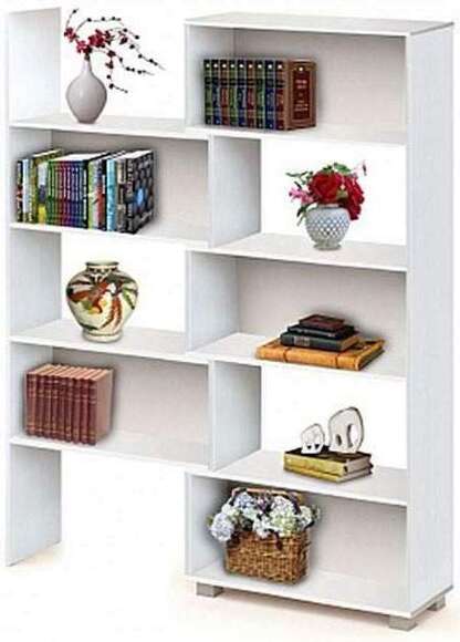 Стеллаж СТ-1 (Вентал) белый