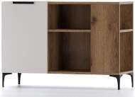 Харди тумба ТВА № 2 Дуб Делано Темный / Белый Харди тумба ТВА № 2 Дуб Делано Темный / Белый