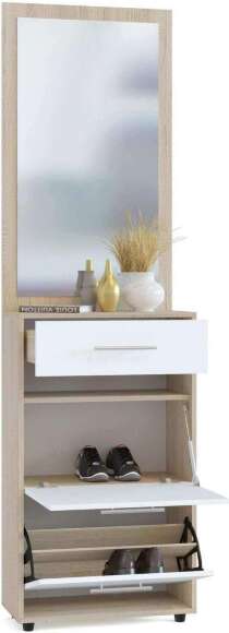 Прихожая ТП-2 + ПЗ-3 Дуб Сонома/Белый