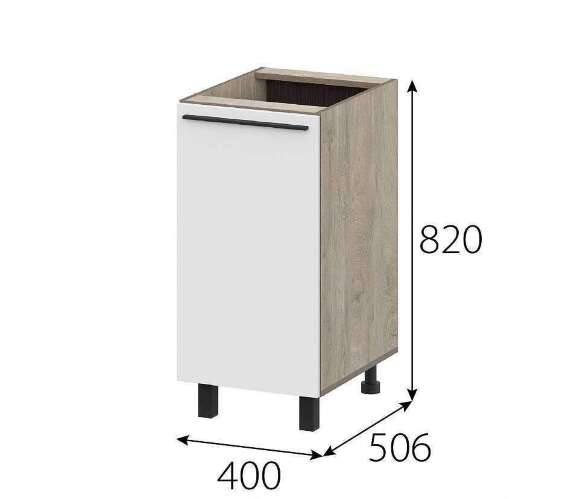 КГ Этна Стол рабочий 4с3 Софт вайт