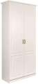 Ливерпуль Шкаф для одежды Белый/Ясень ваниль
