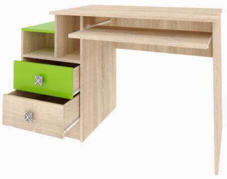 Стол письменный Колибри, мохито матовый Стол письменный Колибри, мохито матовый