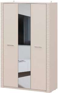 Шкаф трехстворчатый Калипсо, Бежевый