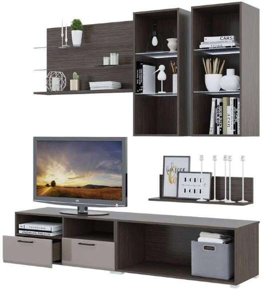 Корпус гостиной Ненси-3, венге Корпус гостиной Ненси-3, венге