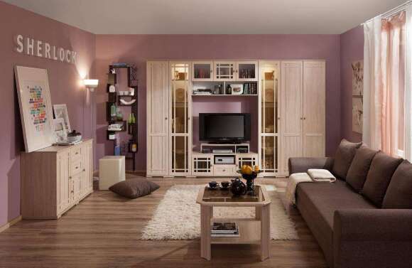 Шкаф для посуды Глазов-мебель Sherlock 13 (левый) Дуб Сонома