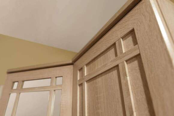 Шкаф для посуды Глазов-мебель Sherlock 13 (левый) Дуб Сонома