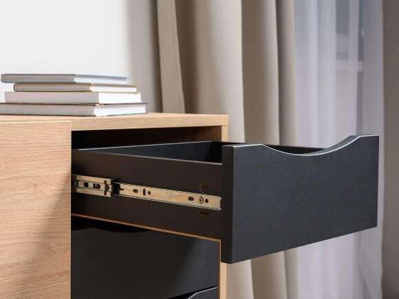 Брюс комод 16.233 Battle rock FSC Santiago / Черный