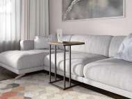 Стол Сари 720 Дуб крафт золотой / Черный Стол Сари 720 Дуб крафт золотой / Черный