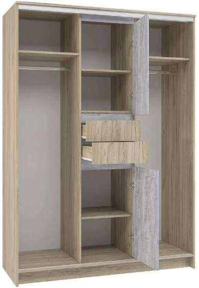 Шкаф-купе Эдем 1.5 м, без зеркал Шкаф-купе Эдем 1.5 м, без зеркал