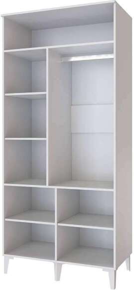 Шкаф двухстворчатый Толедо ТШ-22, Белый