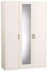 Ливерпуль Шкаф комбинированный 08.45.01 Белый/Ясень ваниль