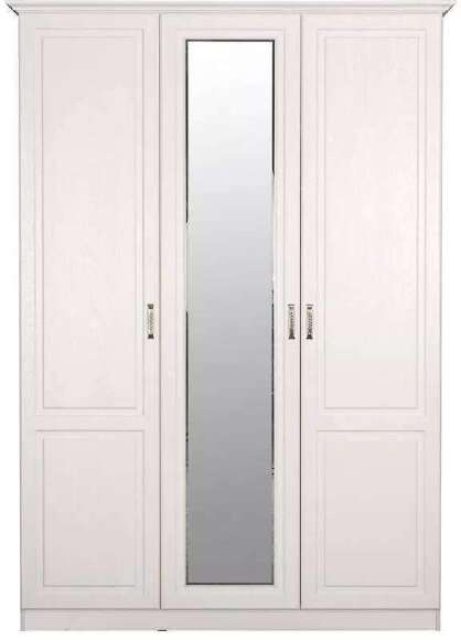 Ливерпуль Шкаф комбинированный 08.45.01 Белый/Ясень ваниль