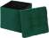 Пуф складной велюр Зеленый
