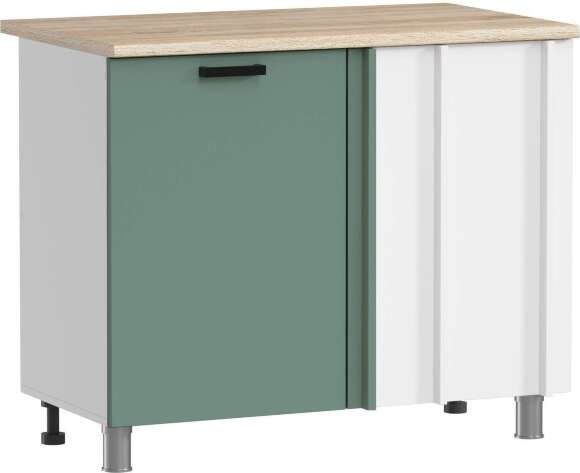 МК Аленушка НПУ 1000 Орешник, Матовая Мята,скоба черный