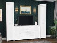 Гостиная Монако-6 белое дерево