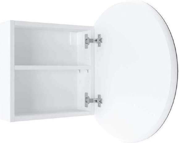 Шкаф зеркальный 16.312.01, Белый Шкаф зеркальный 16.312.01, Белый