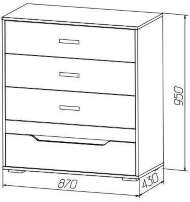 Комод Джуниор MLK