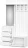 Прихожая Айден ВШ06-1100 Белый Прихожая Айден ВШ06-1100 Белый
