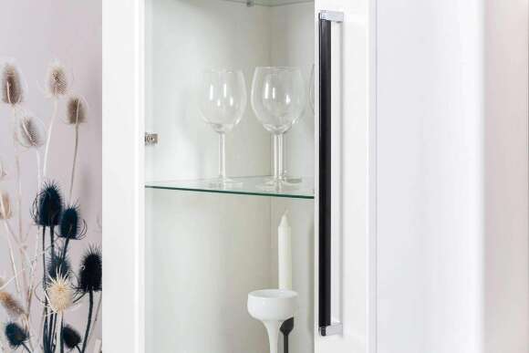 Шкаф-пенал Валенсия 13.218, Белый