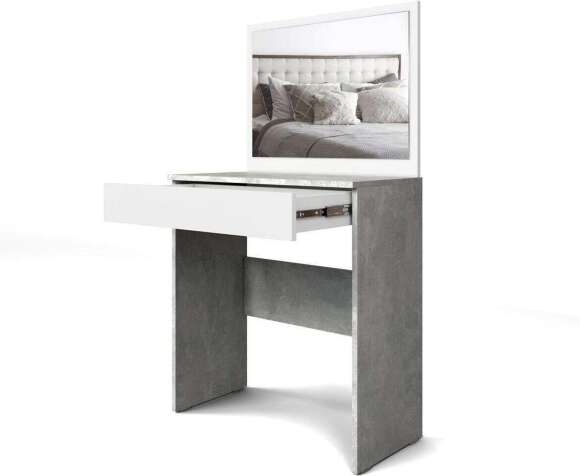 Туалетный столик Лестер Ателье светлое / Белый