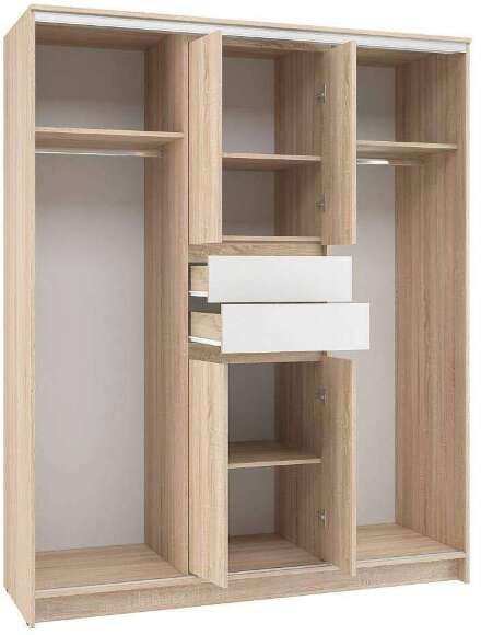 Шкаф-купе Эдем 1.7 м, без зеркал