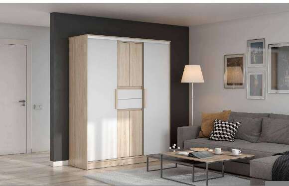 Шкаф-купе Эдем 1.7 м, без зеркал