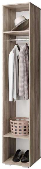 Шкаф-пенал Наоми ПН-14 (БТС) Графит